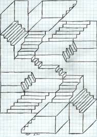 Escher Stairs By Veraukoion Stairs Stairs Drawing Treppe Zeichnen Zeichnen Anleitung 3d Zeichnen Lernen Perspektive Zeichnen