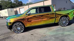 Wrap your ride in the distinctive style of matte chrome. Vinyl Wrapped In Ammolite Vinyl Destination Graphics