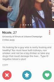 If you like how to make a dating profile funny, you may also like Funny Tinder Profiles That Will Make You Look Twice Funny Tinder Profiles Tinder Humor Tinder Profile