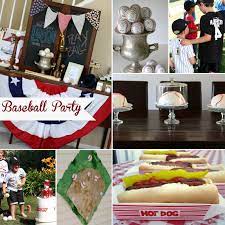 Notable Nest Baseball Birthday Party Baseball Birthday Party Boy Birthday Parties Baseball Party