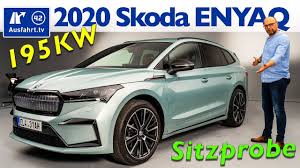 Hier gibt es den ersten test plus alle wichtigen infos zu preis, leistung und reichweite von skodas erstem. 2021 Skoda Enyaq Iv Founder Edition Weltpremiere Sitzprobe Debut Kein Test Alle Fakten Youtube
