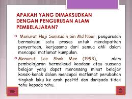 Tujuan, materi, metode, media, sumber belajar, lingkungan maupun sistem penilaian itu sendiri (asrul, 2014: Pengurusan Pembelajaran 2018