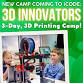  3D Innovators – 3-Day Camp event image