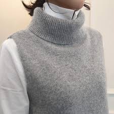 Also set sale alerts and shop exclusive offers only on shopstyle. New Autumn Winter Women Knitted Sweater Vests Side Slit Cashmere Turtleneck Vest Female Sleeveless Loose Pullover Vests Waistcoats Aliexpress
