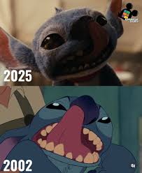 From animation to live-action! Comparison between the 2002 and 2025  versions of 'Lilo & Stitch'! 🌊 🏄