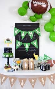 Game Day Banner Football Party Decorations Superbowl Party Football Banner Super Bowl Banner Sports Party Decorations Football Svg In 2020 Superbowl Party Decorations Football Birthday Party Sports Party Decorations