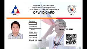 Maybe you would like to learn more about one of these? Ofw Id Or Owwa Ecard Youtube