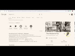 Check spelling or type a new query. Go To Google Search Wizard Of Oz Youtube