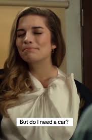 I do need a new mode of transportation #schittscreek #schittscreekdavid  #davidrose #schittstok #tiktok #fyp #alexisrose