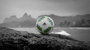 Quite possibly the world's biggest soccer ball, it's officially olympic sized!! Adidas Unveils 2016 Olympic Soccer Ball Video Olympictalk Nbc Sports