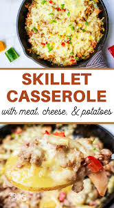 2/11/21 after a hard day of work with a growling stomach providing background music, i find it hard to think clearly about what to fix for dinner. End Of The Month Casserole Recipe Meat Cheese Potatoes 3 Boys And A Dog