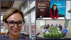 Jolene McCue 2022 Ria McBride Public Service Award recipient