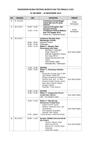 Tujuan proposal festival budaya daring. Kerangka Acuan Kegiatan Festival Budaya Dan Tik Desa Panjalu 2013