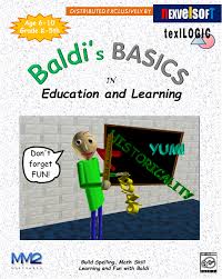Simply click the big play button to start having fun. Baldi S Basic In Education And Learning Box Art By Huybinh On Deviantart