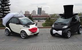 8 Creative Smart Car Modifications Wedding Humor Bridal Car Just Married Car