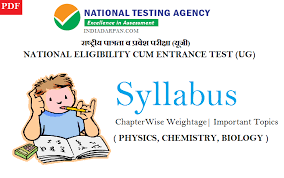 Neet syllabus 2021 will be released with the official brochure in the month of january 2021. Pdf Nta Neet 2021 Syllabus Latest Chapter Wise Weightage India Darpan