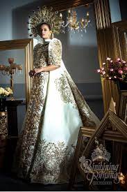 Anelien On Twitter Filipiniana Wedding Dress Modern Filipiniana Gown Designer Wedding Dresses