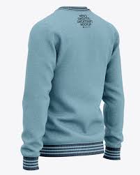 Download Men S Heather Crew Neck Sweatshirt Mockup Back Half Side View Of Sweater In Apparel Mockups On Yellow Images Object Mockups