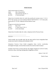Jangan sampai salah membuat format surat kuasa halimah wangi, sebagaimana yang dimaksud di dalam penetapan pengadilan agama bali no 28643, untuk melakukan penjualan harta warisan yang berupa tanah serta bangunan. 15 Contoh Surat Klaim Asuransi Kendaraan