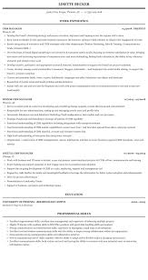 crm manager resume sample mintresume