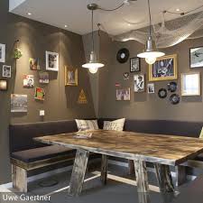 Lounge Gesamtaufnahme Innenausstattung Speisezimmereinrichtung Wohnung Einrichten Ideen