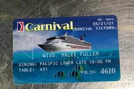 Fri, aug 20, 2021, 4:00pm edt Missing Sail Sign Card On Carnival Victory Found 20 Years Later