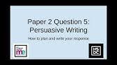 Today i'm going to look at how you write an essay (which will also be the main bit of an article, letter or speech with a. Aqa Gcse English Language Paper 2 Question 5 2017 Onwards Format Youtube