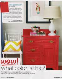 Little Black Door In Hgtv Magazine Red Furniture Furniture Renovation Black Doors