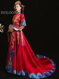 Marriage Xiuhe Suits Dresses Dragon And Phoenix Gown Wedding Outfits Asian Wedding Dress Dresses Red Wedding Dresses