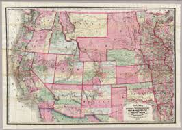Mississippi river state water trail. Colton S Map Of The States And Territories West Of The Mississippi River David Rumsey Historical Map Collection
