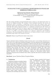 Malaysia adalah negara yang berbilang bangsa dan agama. Https Ejournal Undip Ac Id Index Php Mmh Article Viewfile 22867 15900