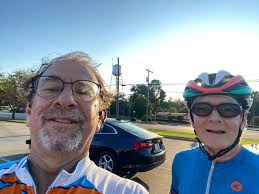 Thanks Mo for the coaching and the group for the company ... lovely ride  tonight :-)