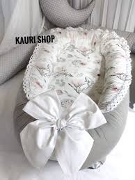 Double Sided Baby Nest For Newborn Babynest Sleep Bed Cot Etsy Baby Nest Pattern Baby Nest Baby Nest Bed