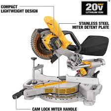 The disadvantage of the chop saw is its blade runs slower because they are meant for cutting steel. How To Unlock Dewalt Miter Saw Best Saws Point