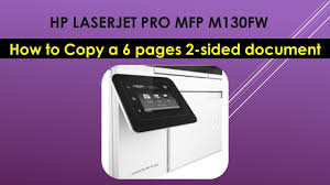 • طريقة تعريف أي طابعة بدون استعمال cd أو تحميل التعريفات من الإنترنت. Hp Laser Jet Pro Mfp M130fw Copy Test Adf Scanner By Engr Md Atikur Rahman