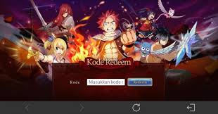 G of monster codes a.k.a. Fairy Tail Force Unite List Kode Redeem Cara Redeem Kode Android Kamargaming Com