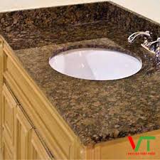 Lavabo đá hoa cương Vàng Bướm | Lavabo đá granite | Lavabo đá tự nhiên