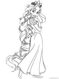 The disney version differs from the original, in which the prince loses his sight after a trap set by the evil witch. Rapunzel Coloring Pages Cartoons Rapunzel 2 Printable 2020 5330 Coloring4free Coloring4free Com