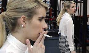 Emma myers smoking