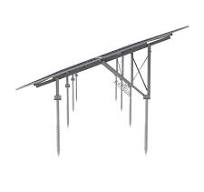 Solar Carbon Steel Mounting Ground Structure Rack System FarSun