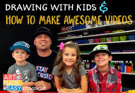 Drawing for kids helps them develop the freedom to drawing is one of the most important activities kids can do. How To Draw With Kids Create A Rockin Youtube Show Art Made Easy 015 Deep Space Sparkle