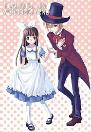 Haruhi In Wonderland Tamaki And Haruhi Ouran High School Host Club Funny High School Host Club Ouran High School Host Club