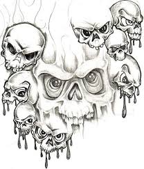 Tattoo Designs For Skulls Tattoos Trends Gallery Skull Art Drawing Skull Tattoos Skulls Drawing