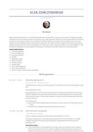 The role of quality engineers is surprisingly varied, depending on. Manufacturing Engineer Resume Samples And Templates Visualcv
