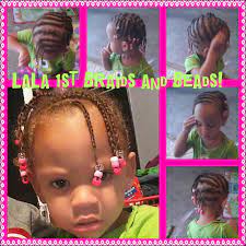 1st Set Of Cornrows I Did On My 2 Year Old Braids With Beads Hair Cornrows