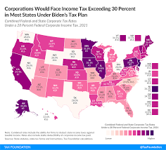 Corporate taxes can take many forms: Biden Plan Combined Corporate Rates Would Exceed 30 In Most States