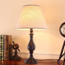 Lovepik provides 71000+ lamp reading night photos in hd resolution that updates everyday, you can free download for both personal and commerical use. Brown Bell Night Table Lamp Colonial Fabric Led Study Room Reading Light With Iron Base Beautifulhalo Com