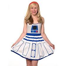 R2 D2 Fit And Flare Dress Star Wars Outfits Geek Fashion Fit And Flare Dress