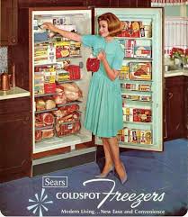 Image result for Pink 1958 Coldspot Kenmore
