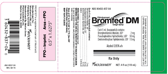 prototypal bromfed dm cough syrup dosage chart 2019